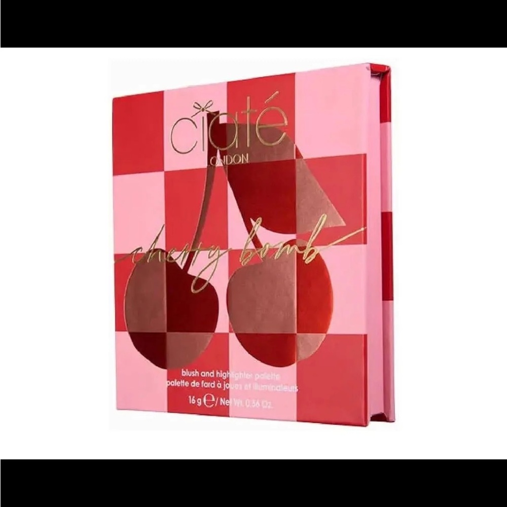 Ciate London Cherry Bomb Blush & Highlighter Palette